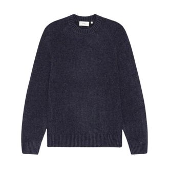Les Deux Jersey de Cuello Redondo Suave - Knitwear - Hombre - Azul - XS
