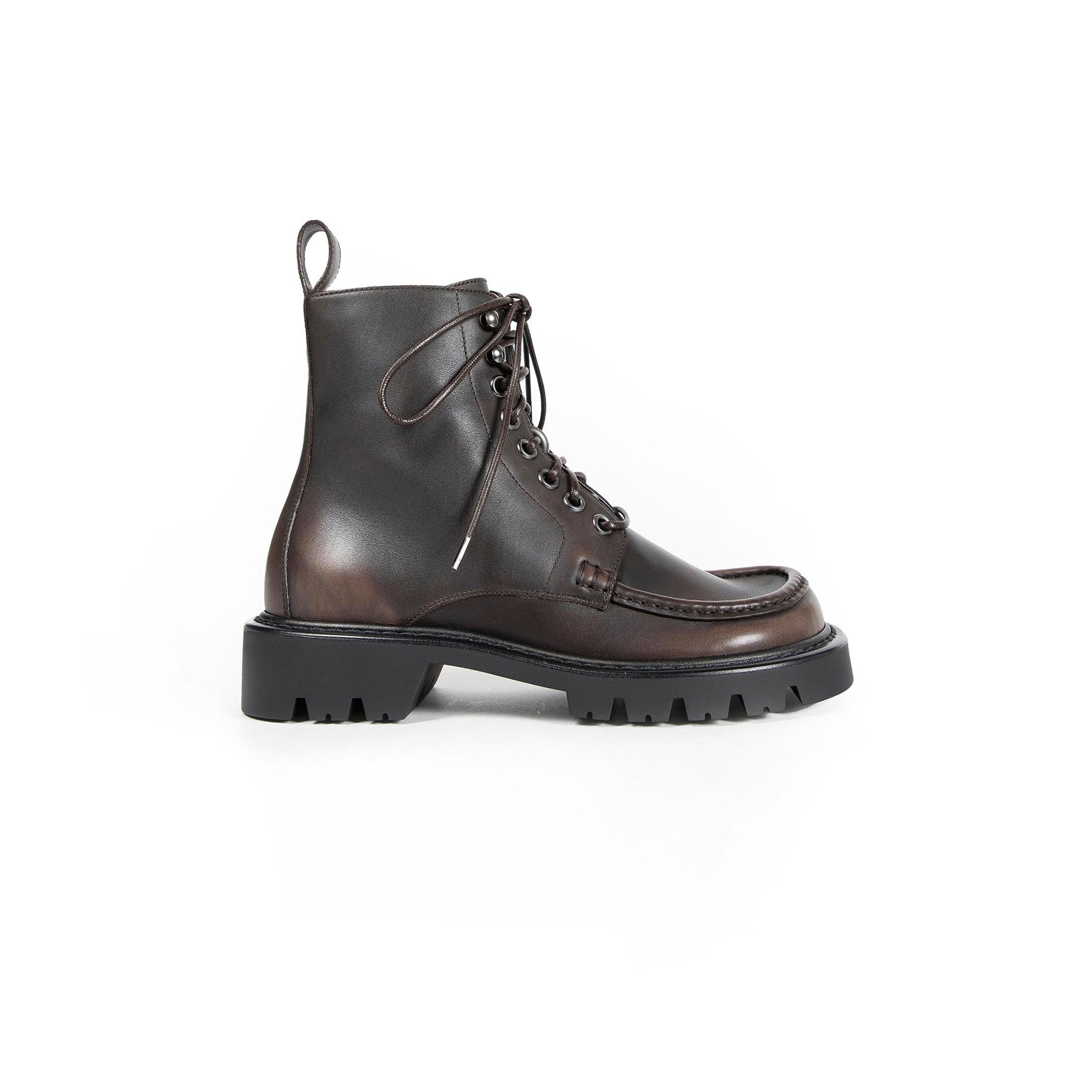 Tommy Hilfiger Blaze Lace Cap Toe Boot in Brown at Nordstrom 