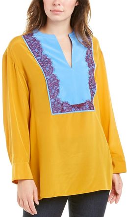 Tory Burch Lace Silk Tunic