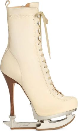 Dsquared2 Iconic Skate laarzen - Beige