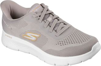 Skechers Go Walk Flex Mens Taupe Trainers - Size UK 10