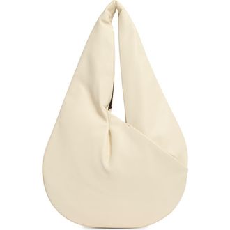 BCBGeneration Crisscross Large Hobo Bag in Cloud at Nordstrom Rack