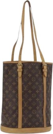 Louis Vuitton Pre-owned Bucket GM Schoudertas - Dames - Vintage Tas - Bruin - ONE Size - Leer - Vintage