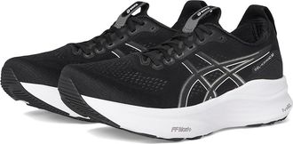 Asics GEL-Kayano(r) 32 Mens Shoes Black/White : 9.5 4E - Extra Wide, Synthetic