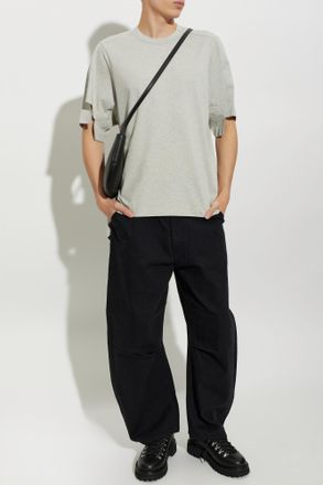 Comme Des Gar&ccedil;ons Comme Des Gar&ccedil;ons Shirt Loose-fit Cotton T-shirt, Mens, Grey