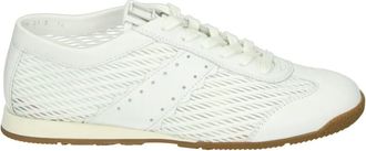 H&ouml;gl Schoenen, Dames, Wit, 40 EU, Leer, 101148 KAI Sneaker