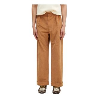 Wood Wood Lawrence Broeken - Heren - Broeken - Bruin - Maat: XL Katoen