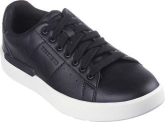 Skechers Mens VERLOMA BENING Trainers, Black Synthetic, 12 UK