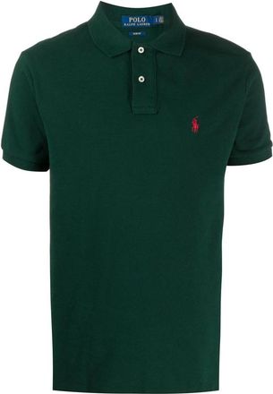 Polo Ralph Lauren Polo Shirt - Heren - Polos - Groen - M - Katoen - Tops