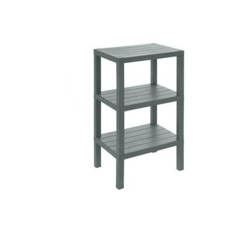 OEM Columna Con 3 Estantes Gris 29x38x73,5cm - Serie Woody