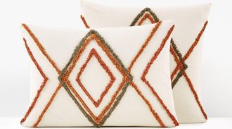 La Redoute Interieurs Kussensloop in katoen, Cotama Havane