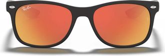 Ray-Ban Sunglasses Rj9052 S 100 S6 Q Wayfarer Kids Black/Orange Children