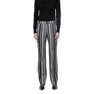 Mason's Pantalones Chinos Rectos F&aacute;ciles - Trousers - Mujer - Gris - 2XS