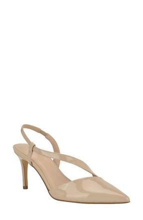 Calvin Klein Jistine Slingback Pump in Natural at Nordstrom Rack, Size 5.5