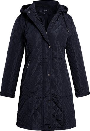 SS7 Womens Quilted Coat Plus Size 18 20 22 14 16 Navy