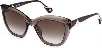 Yalea SYA247 NATALIA 0ALV Womens Sunglasses Brown Size 54