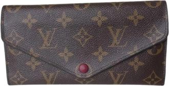 Louis Vuitton Pre-owned Monogram Long wallet (bi-fold) - Dames - Vintage Accessoires - Bruin - ONE Size - Vintage