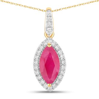 Diana M. Jewels Bkk Ruby Marquise 10x5mm - 1Pc + White Diamond F/C Round 1.50mm( I1-I2/I color ) - 1Pc + White Diamond F/C Round 1.20mm( I1-I2/I color ) - 24Pcs + Whi