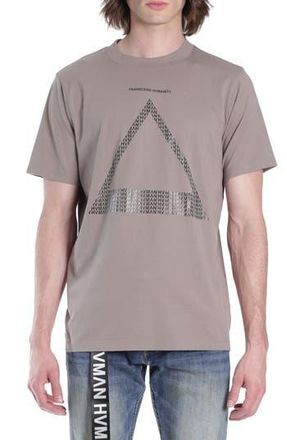 HVMAN Triangle Logo Cotton Graphic Tee in Satellite at Nordstrom Rack, Size Xx-Large