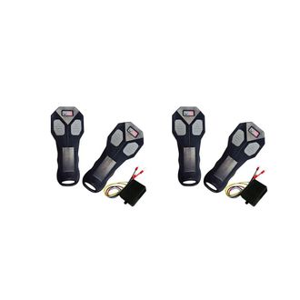 OEM Kit Para Veh&iacute;culos Con Cabrestantes El&eacute;ctricos Inal&aacute;mbricos De 2 Unidades Y Mando A Distancia, Apto Para Camiones, Veh&iacute;culos Todo Terreno Y Remolques 