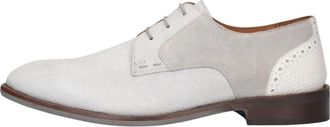 Stefano Lauran Msh 00100086 Business Shoe - Heren - Nette schoenen - Grijs - 42 1/2 EU - Leer - Schoenen
