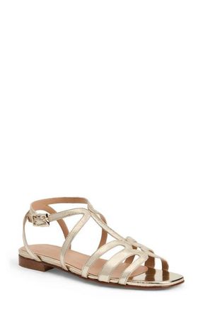 Bruno Magli Fiore Ankle Strap Sandal in Platino at Nordstrom, Size 10.5
