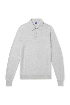 Fedeli Sportsman Slim-Fit Cashmere Polo Shirt