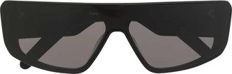 Rick Owens Sonnenbrille mit flachem Oberteil