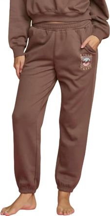 Billabong Feel It All Jogger In Kona Brown