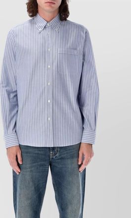 Valentino Garavani stripes shirt featuring button-down collar