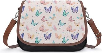 Generic Butterfly-1 Crossbody Bags for Women Shoulder Messenger Bag Purse Handbags
