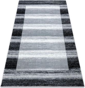 RugsX Rugsx - Alfombra Argent - W9557 Marco, Vintage, Lineas Gris Grey 240x330 Cm
