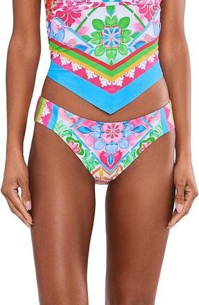 BECCA by Rebecca Virtue Mijas American Tab Side Bottom Womens Swimwear : XL, Nylon/Spandex