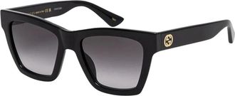 Gucci Gg 1714S Cat-eye Zonnebril - Dames - Zonnebrillen - Zwart - 54 MM - Accessoires