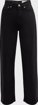 Rag & Bone Featherweight Logan Mid-Rise Wide Jeans