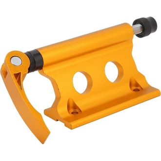 OEM Soporte De Montaje De Aluminio Para Horquilla De Bicicleta - Montaje Vertical/horizontal - Compacto 16,5 X 4 X 5,9 Cm - Para Transporte Y Almacenamien