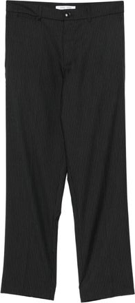 Sams&oslash;e & Sams&oslash;e Pantaloni sartoriali gessati - Nero