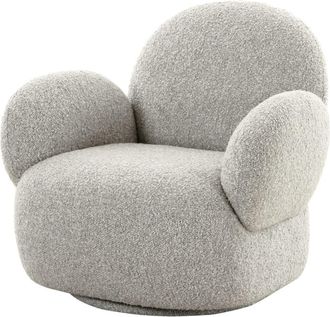 Moloo giratorio en tela gris