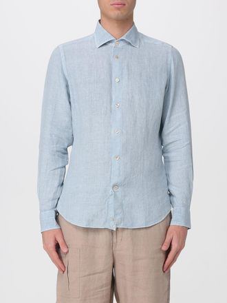 Eleventy Shirt Men color Gnawed Blue