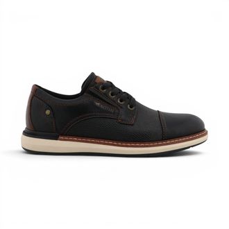 Mustang Jeans Mustang Zwarte Nepleer Buitenschoenen voor de Mens - M0141002
