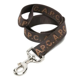 A.P.C. Bag Accessories, female, Brown, Size: ONE SIZE Toutou Logo Leash