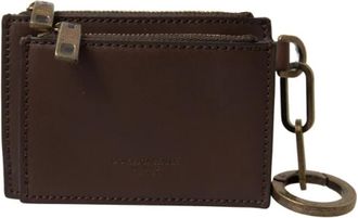 Dolce & Gabbana Pre-owned Canvas wallets - Dames - Vintage Accessoires - Bruin - ONE Size - Leer - Vintage