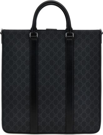 Gucci Black GG medium shopper