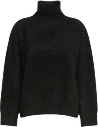 Max Mara Jersey de cuello alto de canal&eacute; - Knitwear - Mujer - Negro - XS