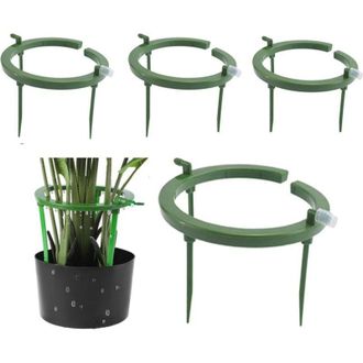 OEM Juego De 4 Anillos De Goteo, Sistemas De Riego Por Goteo Hidrop&oacute;nico, Emisor De Goteo, Anillo De Goteo Con Conexi&oacute;n De Entrada De P&uacute;as De 1/8 De Pulga