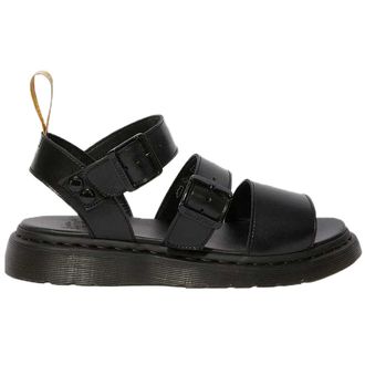 Dr. Martens Vegan Gryphon Felix Rub Synthetic Unisex Slingbacks Sandals - Black - Size:UK 6.5