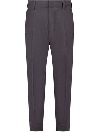 Ermenegildo Zegna Pantalon met toelopende pijpen - Grijs