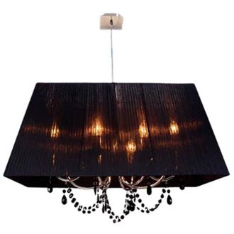 Fabrilamp L&aacute;mpara De Techo Ol&iacute;mpia 6xe14 L.75xan.40xal.reg.cm Marron/cobre