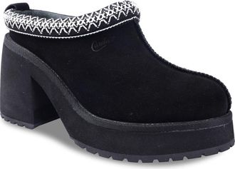 Candie's Leora Platform Clog in Black Suede at Nordstrom, Size 10