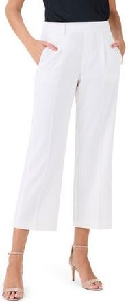 Nic+Zoe Wide Leg Crop Pants in Classic Cream at Nordstrom Rack, Size 18 (Similar To 14W)
